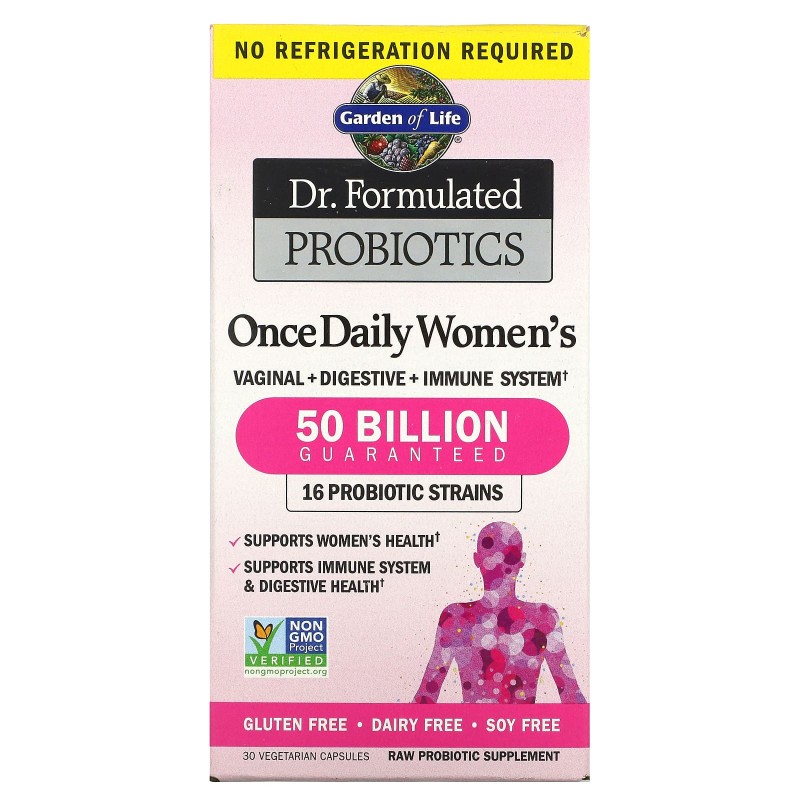 Garden of Life Dr. Formulated Probiotics Once Daily Women's 30 Veggie Caps