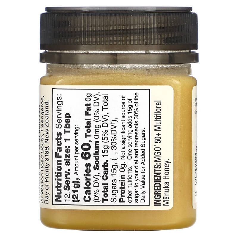 Comvita, Raw, Multifloral Manuka Honey, MGO 50+, 8.8 oz (250 g)