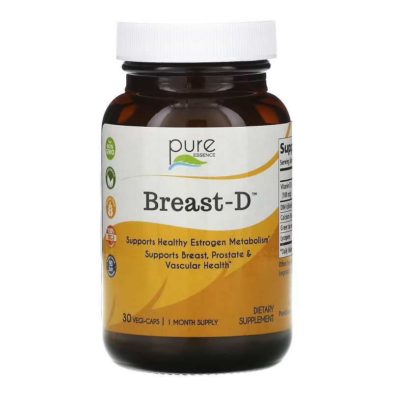 Pure Essence Breast-D 30 вегетарианских капсул