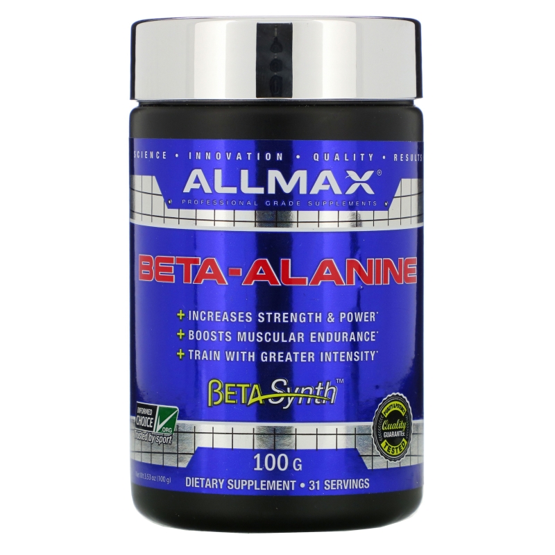 ALLMAX Nutrition, Beta-Alanine, 3200 mg, 3.5 oz (100 g)