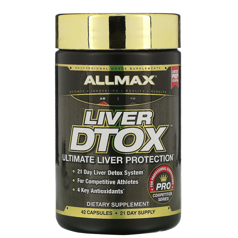 ALLMAX Nutrition, Liver Dtox, 42 Capsules