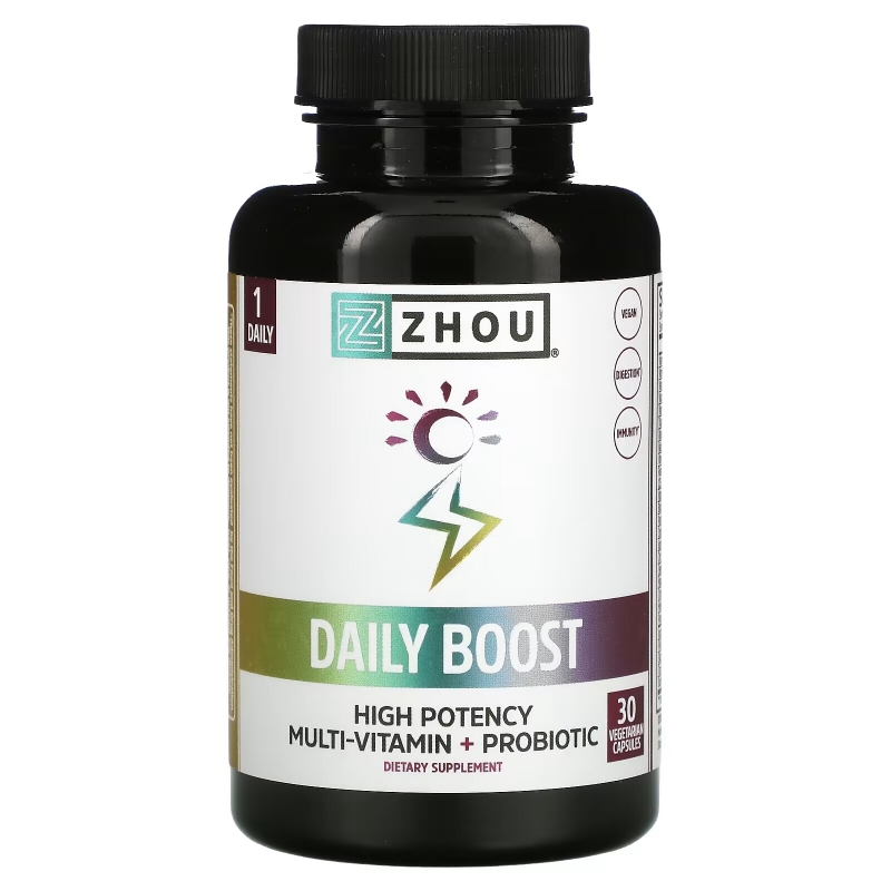 Zhou Nutrition, Daily Boost, 30 Vegetarian Capsules