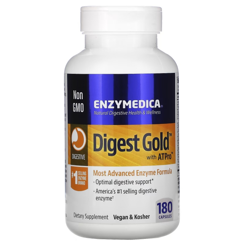 Enzymedica Digest Gold с ATPro 180 капсул