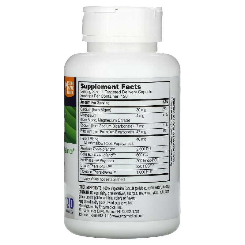 Enzymedica pH-Basic 120 капсул