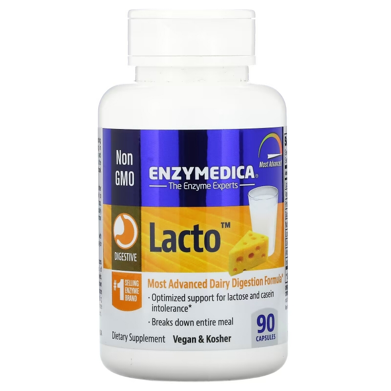 Enzymedica Lacto 90 капсул