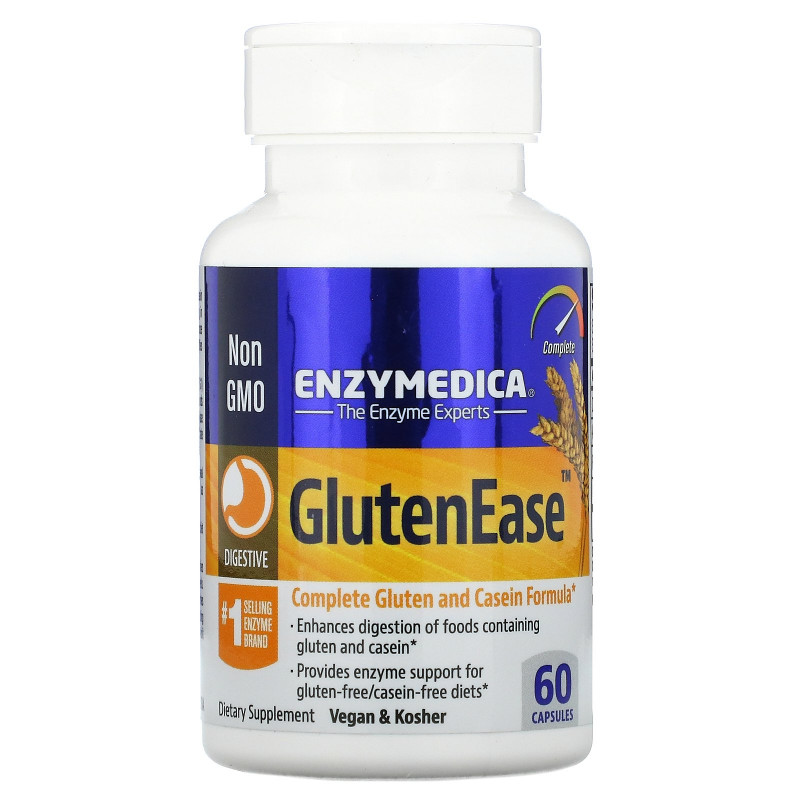 Enzymedica GlutenEase 60 капсул