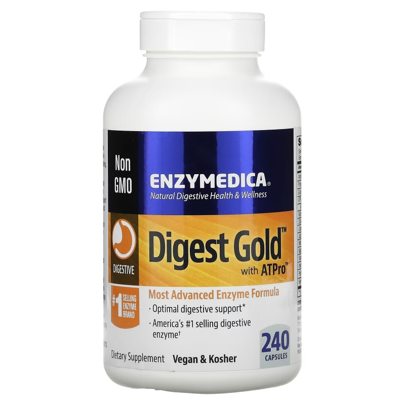 Enzymedica Digest Gold с ATPro 240 капсул