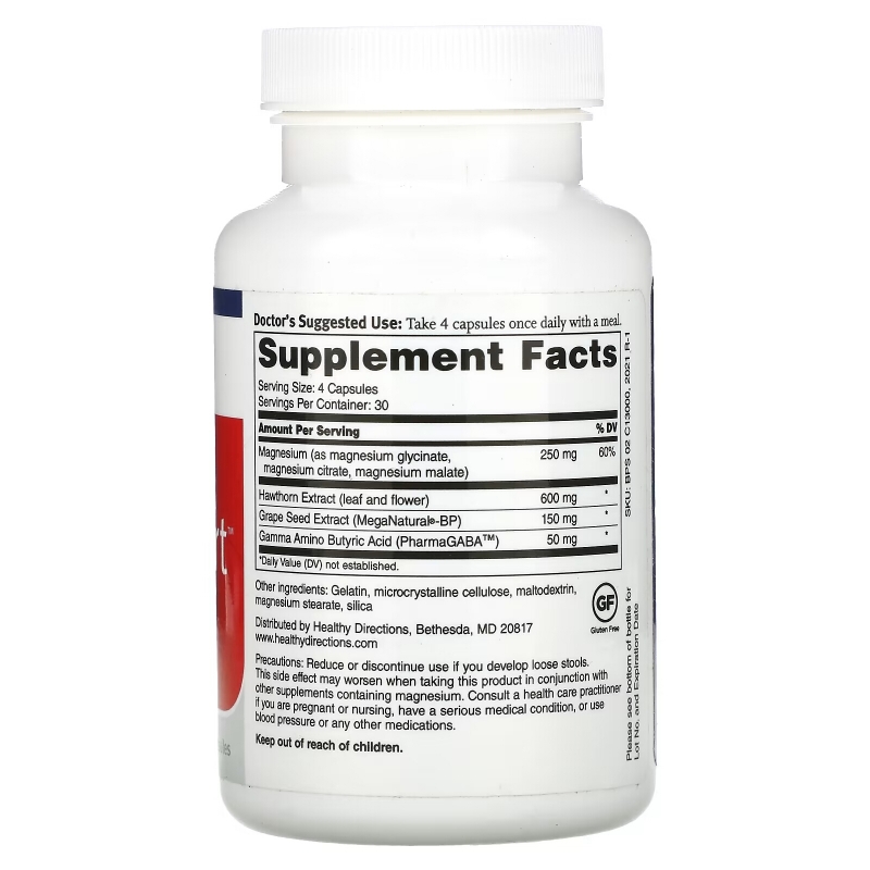Dr. Sinatra, Advanced BP Support, 120 Capsules
