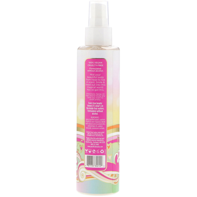Pacifica, Island Vanilla Perfumed Hair & Body Mist, 6 fl oz (177 ml)