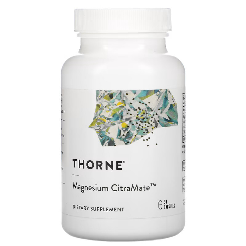 Thorne Research Magnesium Citramate 90 вегетарианских капсул