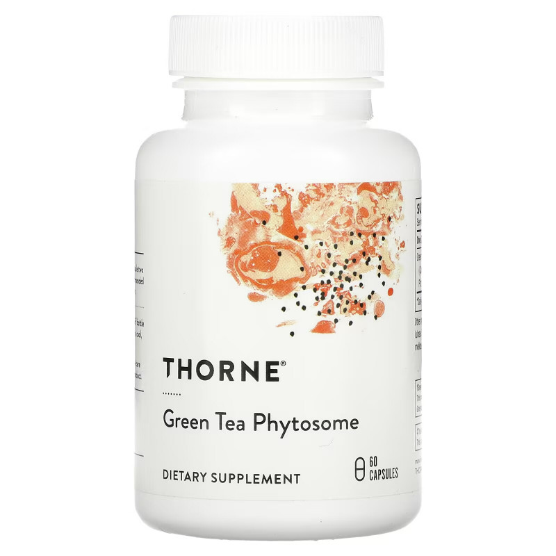 Thorne Research, Фитосомы зеленого чая, 60 капсул