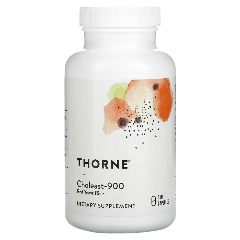 Thorne Research Choleast -900 Поддержка сердечно-сосудистой системы 120 овощных капсул