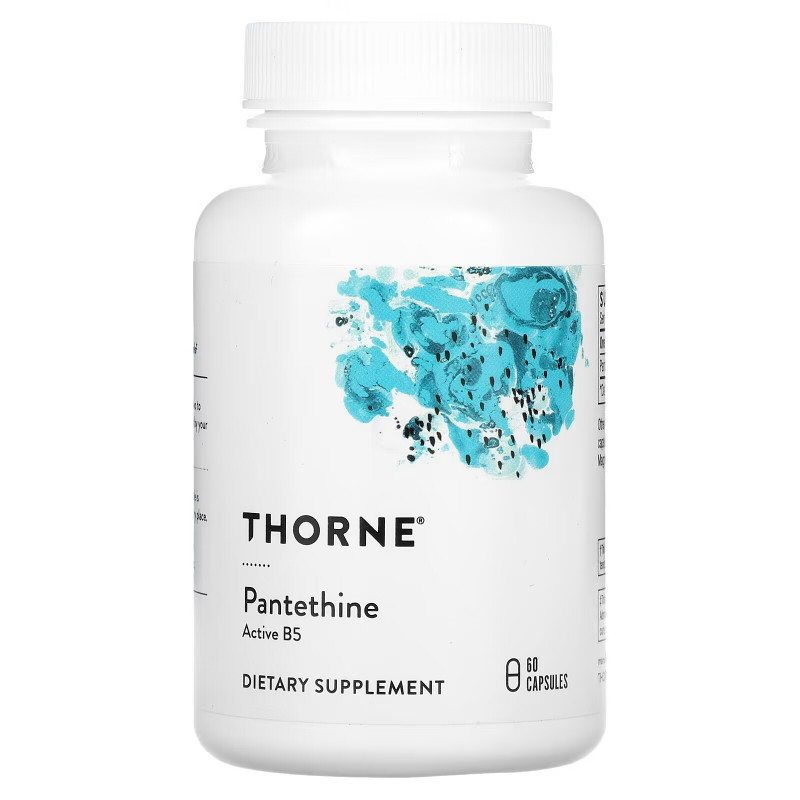 Thorne Research Пантетин 60 растительных капсул