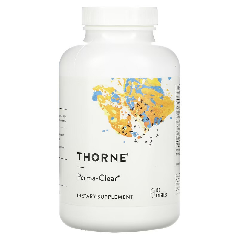 Thorne Research Perma-Clear 180 растительных капсул
