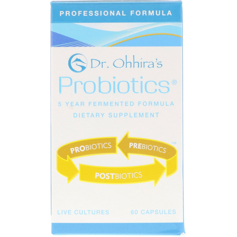 Dr. Ohhira's Essential Formulas Inc. Пробиотики совершенная формула от профессионалов 60 капсул