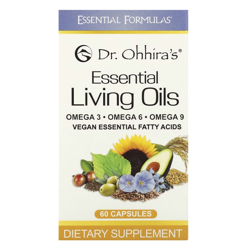 Dr. Ohhira's Essential Formulas Inc. Незаменимые живые масла 60 капсул
