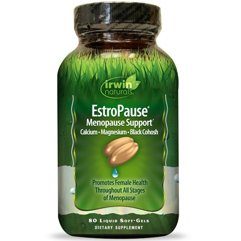 Irwin Naturals EstroPause поддержка в период менопаузы 80 капсул