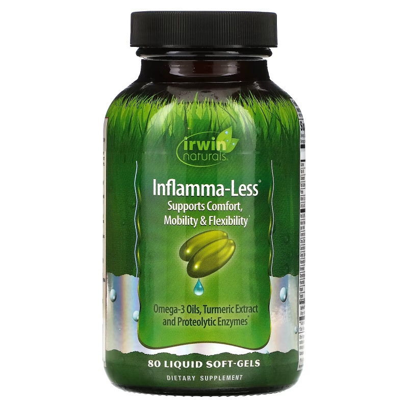 Irwin Naturals Inflamma-Less 80 гелевых капсул