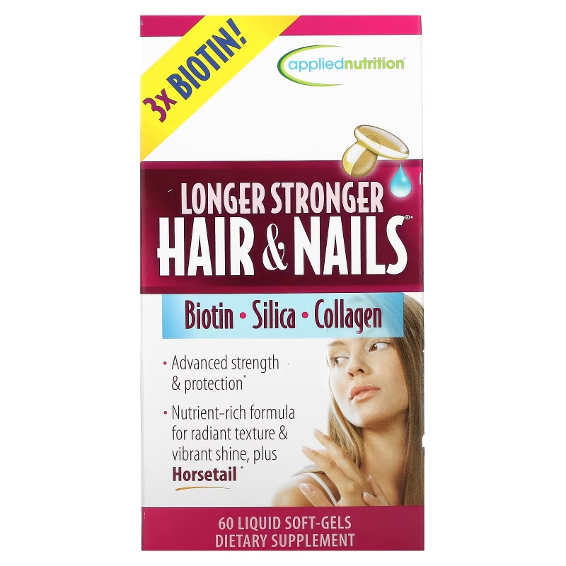 Irwin Naturals, Longer Stronger Hair & Nails, 60 Liquid Soft-Gels