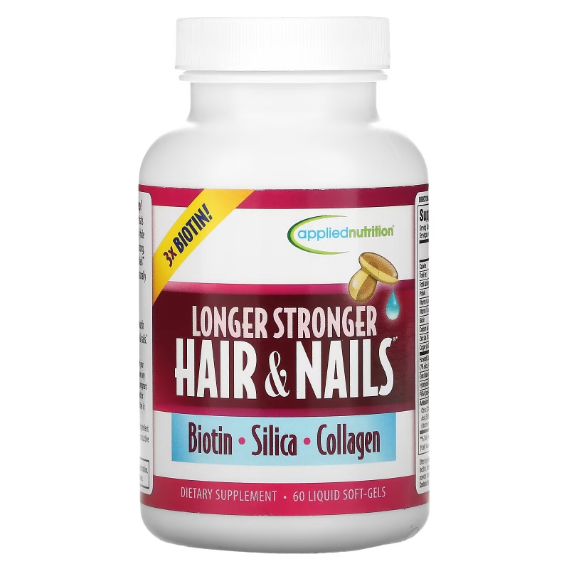 Irwin Naturals, Longer Stronger Hair & Nails, 60 Liquid Soft-Gels