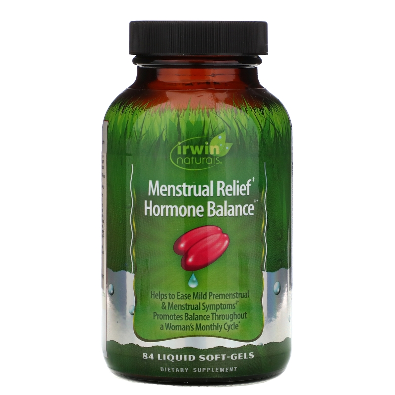 Irwin Naturals Менструальный гормональный баланс 84 жидких гелевых капсул