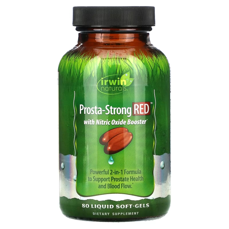 Irwin Naturals, Prosta-Strong RED, 80 Liquid Soft-Gels