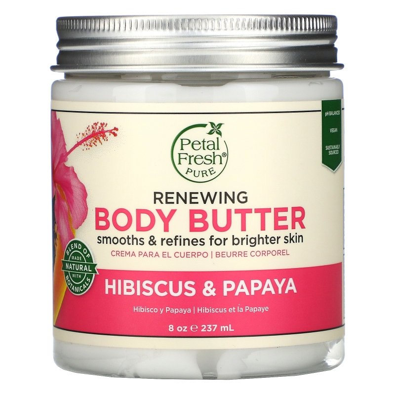 Petal Fresh Body Butter Toning Hibiscus & Papaya 8 oz (237 ml)