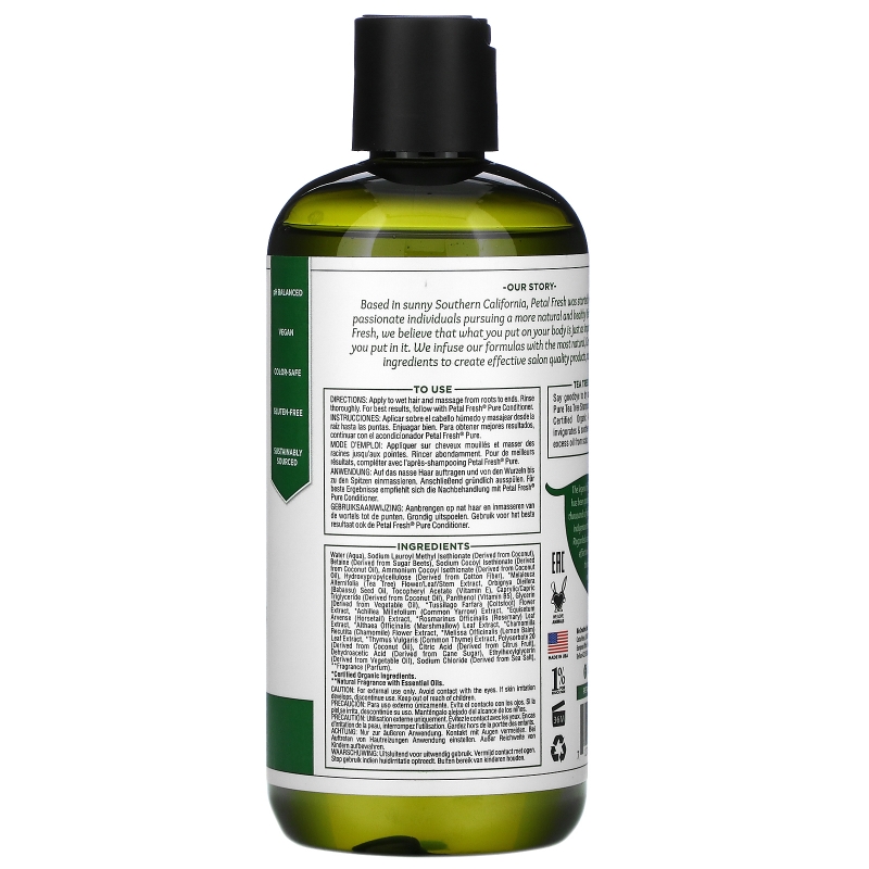 Petal Fresh Pure Scalp Treatment Shampoo Tea Tree 16 fl oz (475 ml)