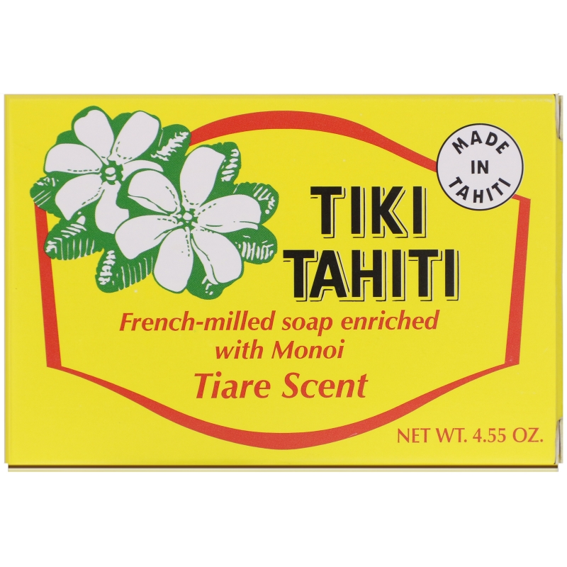 Monoi Tiare Tahiti Мыло с кокосовым маслом Tiare (Gardenia) Scented 130 г