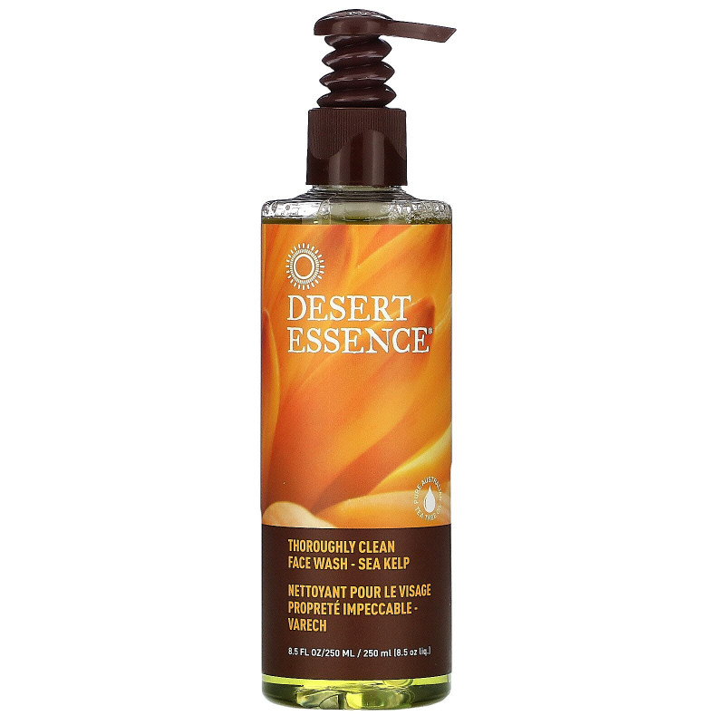 Desert Essence Очищающее средство для умывания глубокого действия для нормальной кожи 85 жидкой унции (250 мл)