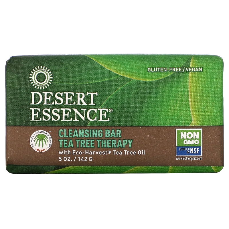 Desert Essence Cleansing Bar Tea Tree Therapy 5 oz (142 g)
