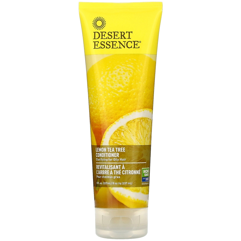Desert Essence Organics Уход за волосами Кондиционер с ароматом лемона и чайного  дерева 8 жидких унций (237 мл)