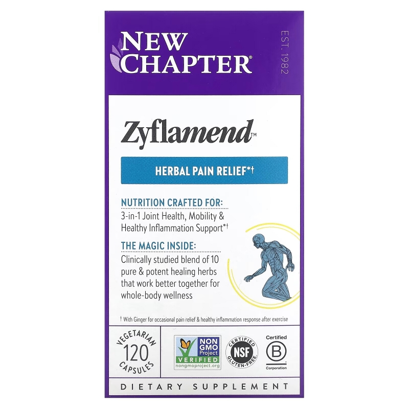 New Chapter, Zyflamend, 120 Vegetarian Capsules
