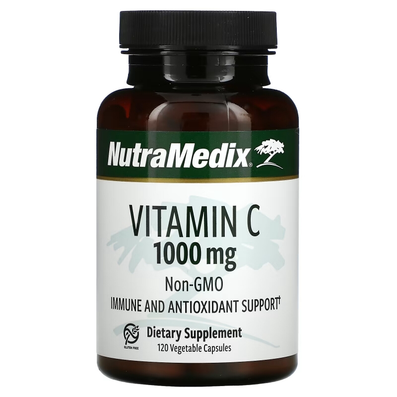 NutraMedix, Vitamin C, 1,000 mg, 120 Vegetable Capsules