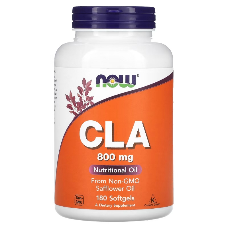 Now Foods CLA (конъюгированная линолевая кислота) 800 мг 180 мягких капсул