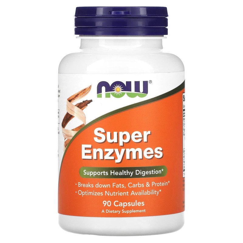 Now Foods Супер Энзимы (Super Enzymes) 90 капсул
