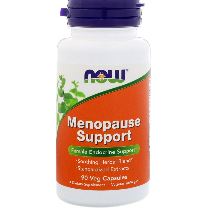 Now Foods Поддержка в период менопаузы 90 капсул в растительной оболочке