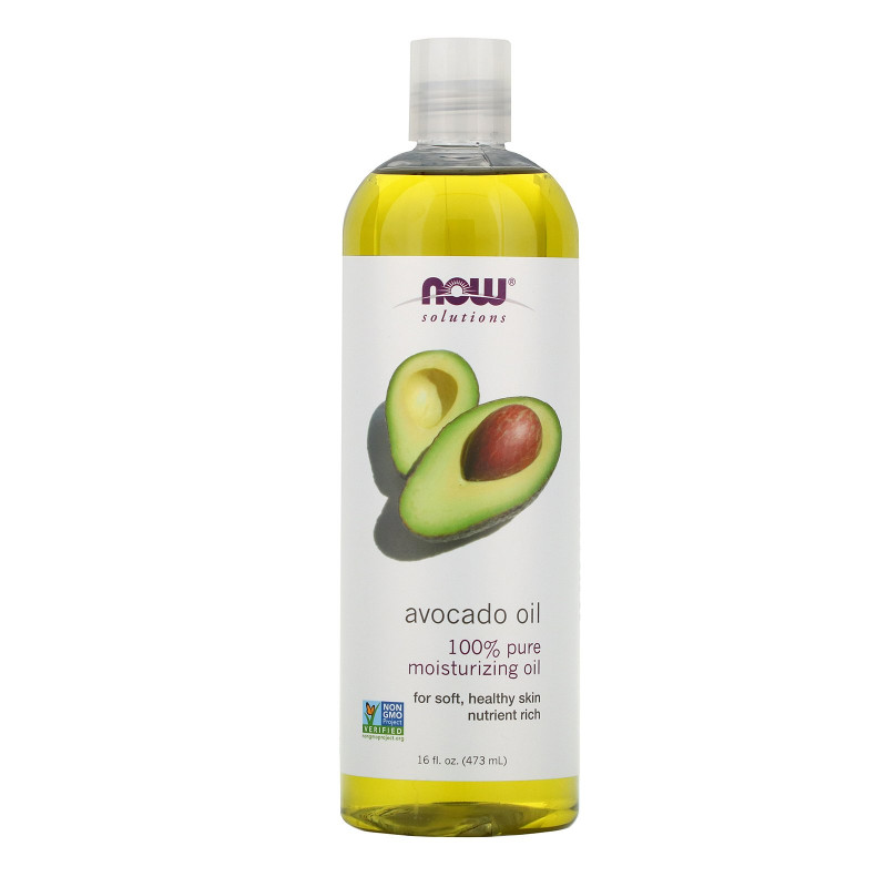 Now Foods Solutions масло авокадо 16 жидких унций (473 мл)