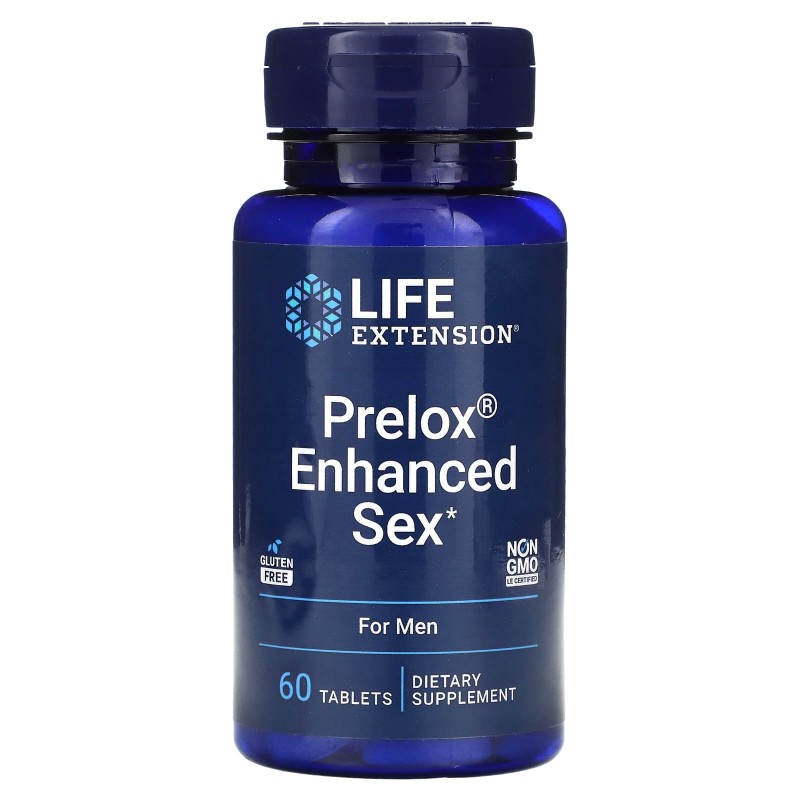 Life Extension Prelox естественный возбудитель для мужчин 60 таблеток