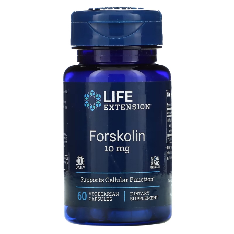 Life Extension Форсколин 10 мг 60 капсул
