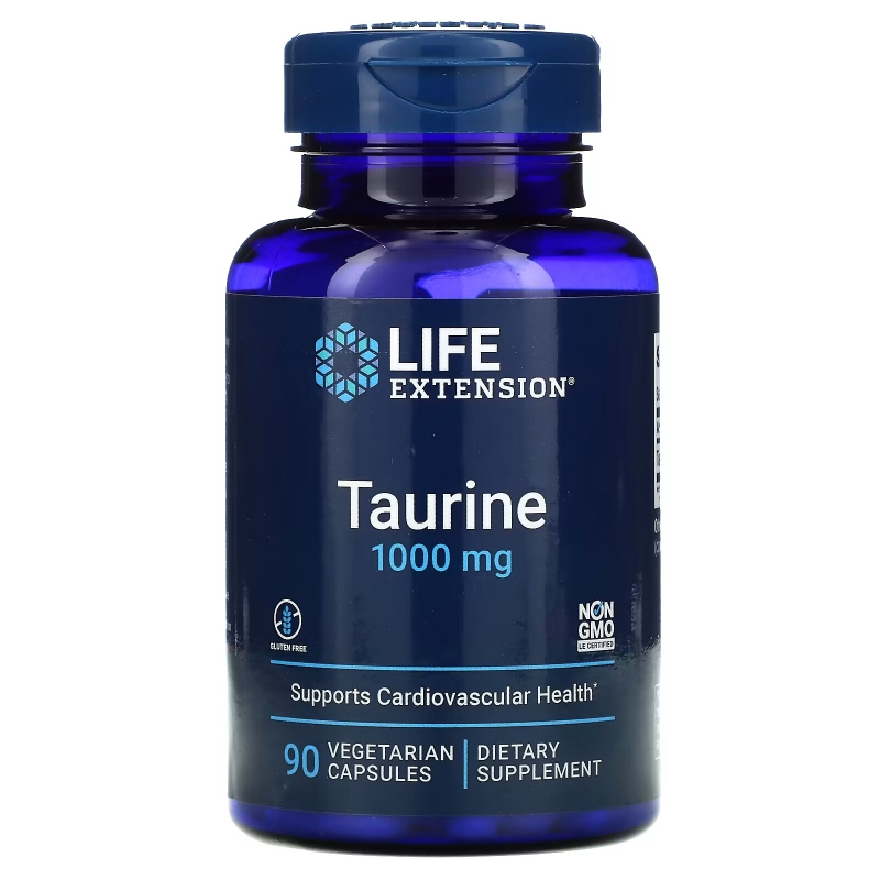 Life Extension, Taurine, 1000 mg, 90 Veggie Caps