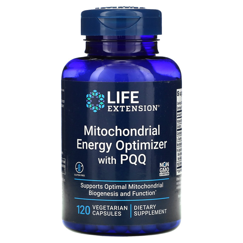 Life Extension, Mitochondrial Energy Optimizer With BioPQQ, 120 Capsules