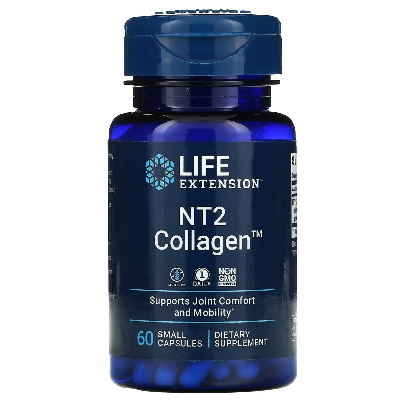 Life Extension, NT2 Collagen, 40 mg, 60 Small Capsules