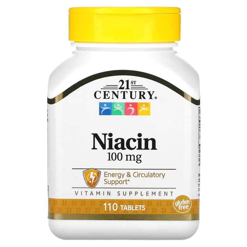 21st Century Health Care Ниацин 100 микро грамм 110 таблеток