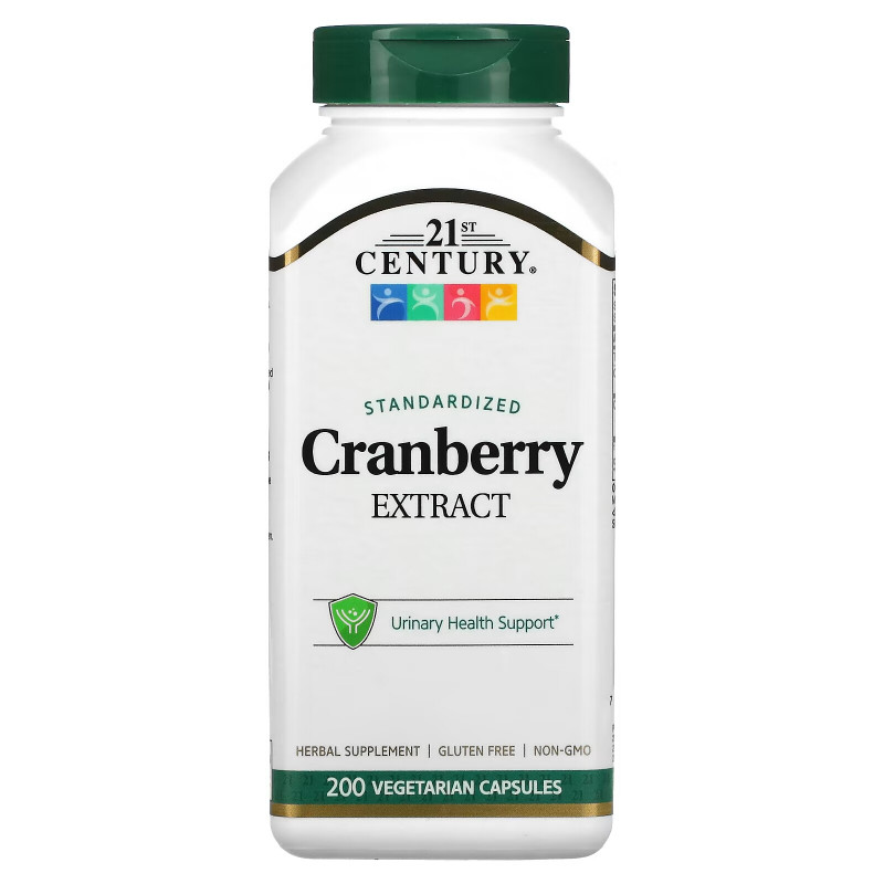 21st Century Health Care Cranberry Extract Standardized 200 Veggie Caps