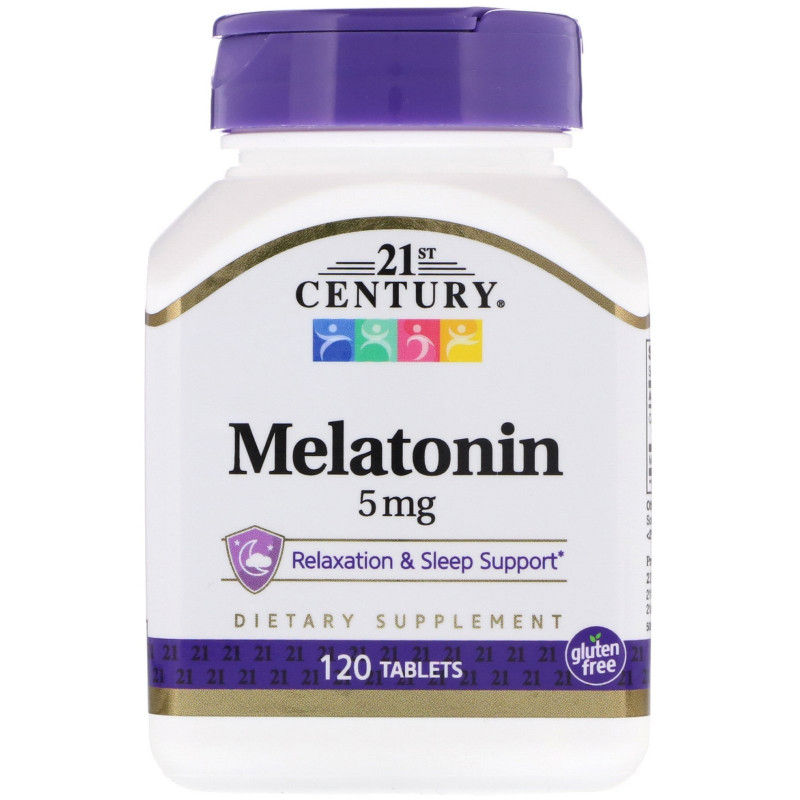 21st Century Health Care Мелатонин 5 мг 120 таблеток