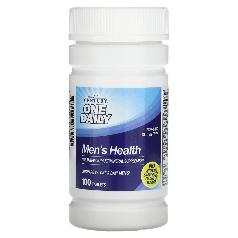 21st Century, One Daily для мужского здоровья, 100 таблеток