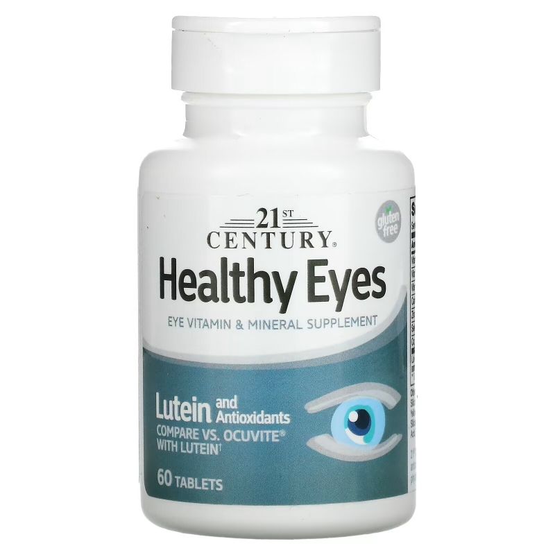 21st Century Health Care Healthy Eyes with Lutein 60 Tablets