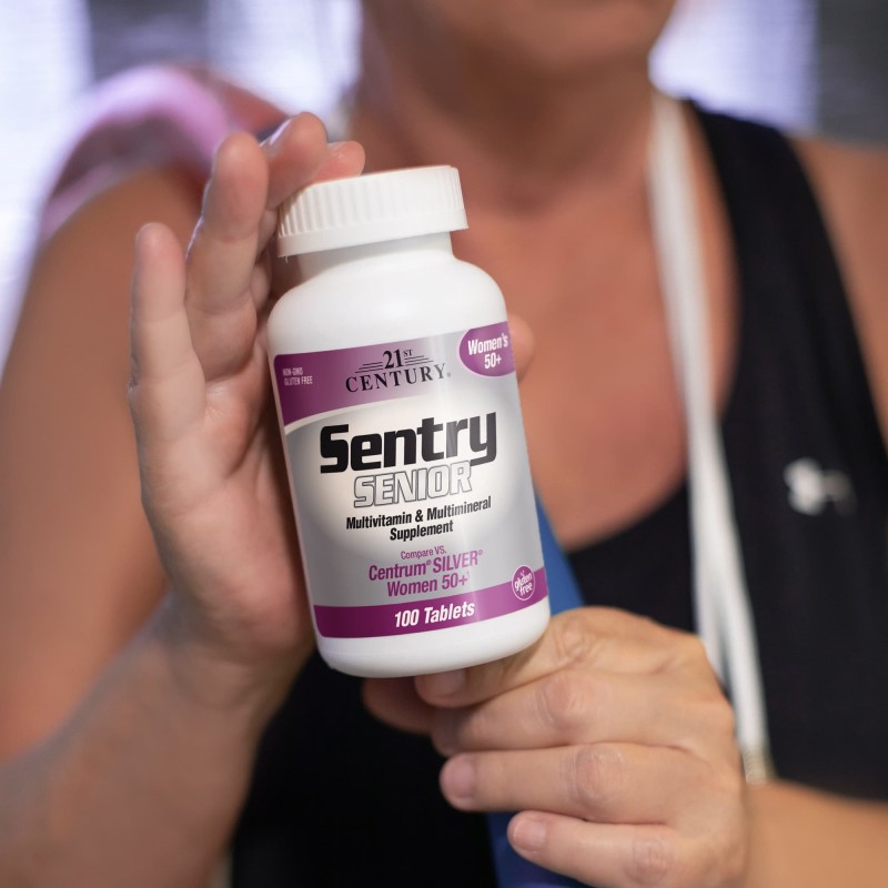 21st Century Health Care Sentry Senior Women's 50+ 100 Tablets