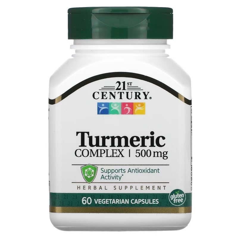 21st Century, Turmeric Complex, 500 mg, 60 Veggie Caps
